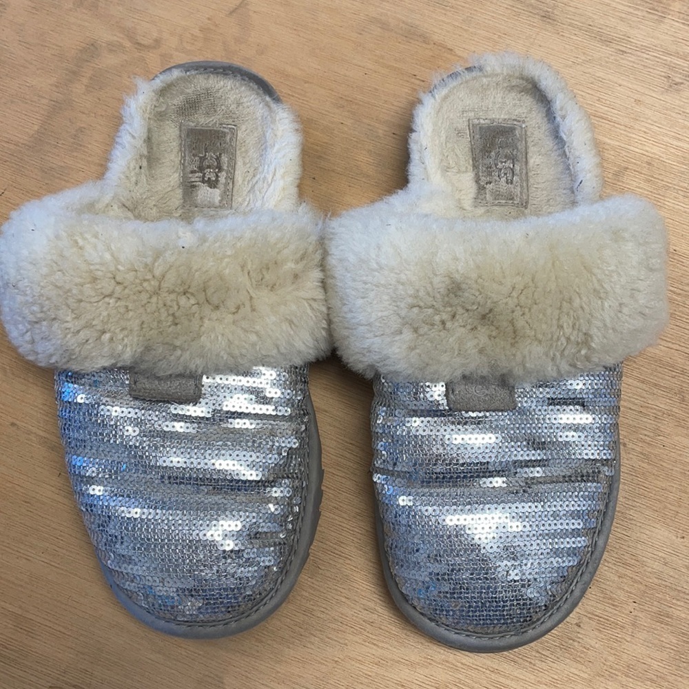 UGG sequin slippers